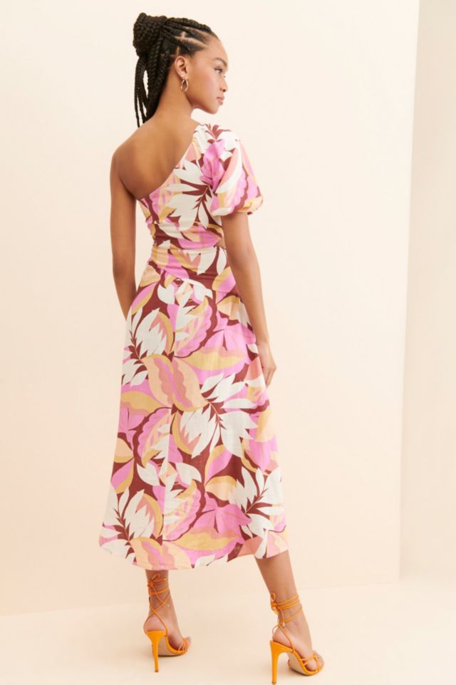 MinkPink Kali One-Shoulder Dress #1