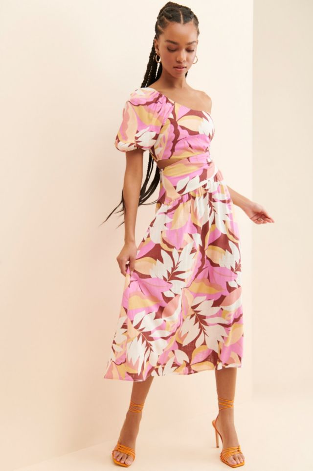 MinkPink Kali One-Shoulder Dress #3