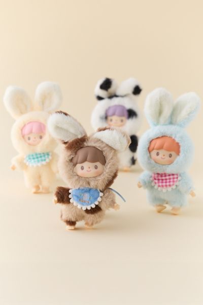 zZoton Delicious Bunny Series Blind Box Plushie Keychain