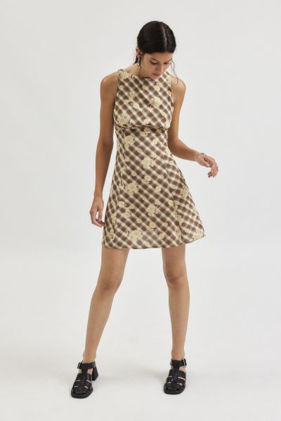Susie Open Back Swing Mini Dress