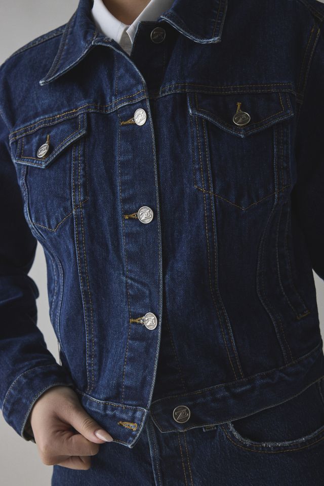 Vintage By UO Y2K Fitted Denim Jacket #3