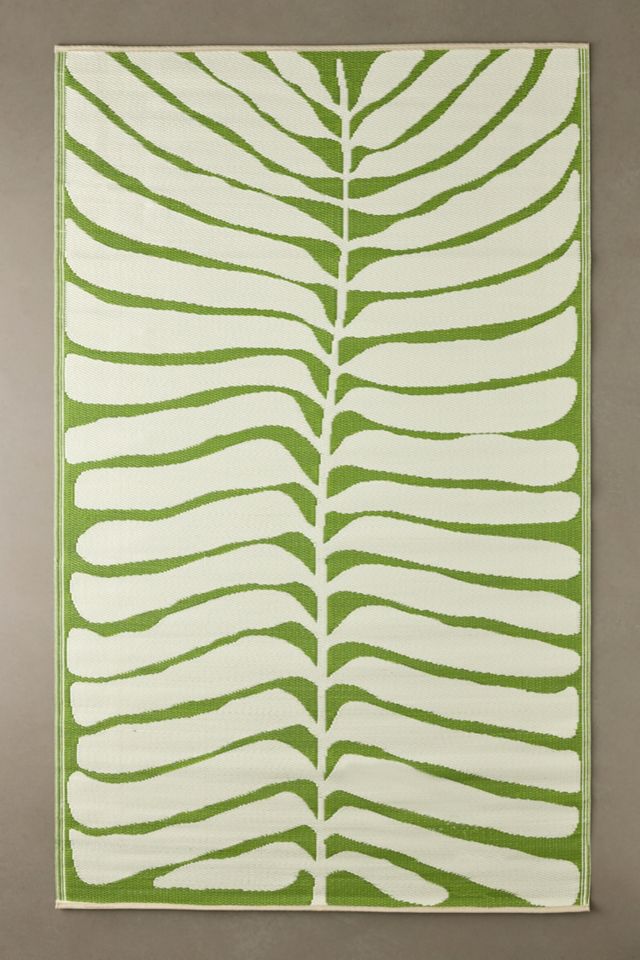 Botanical Leaf Hilo Outdoor Rug #1