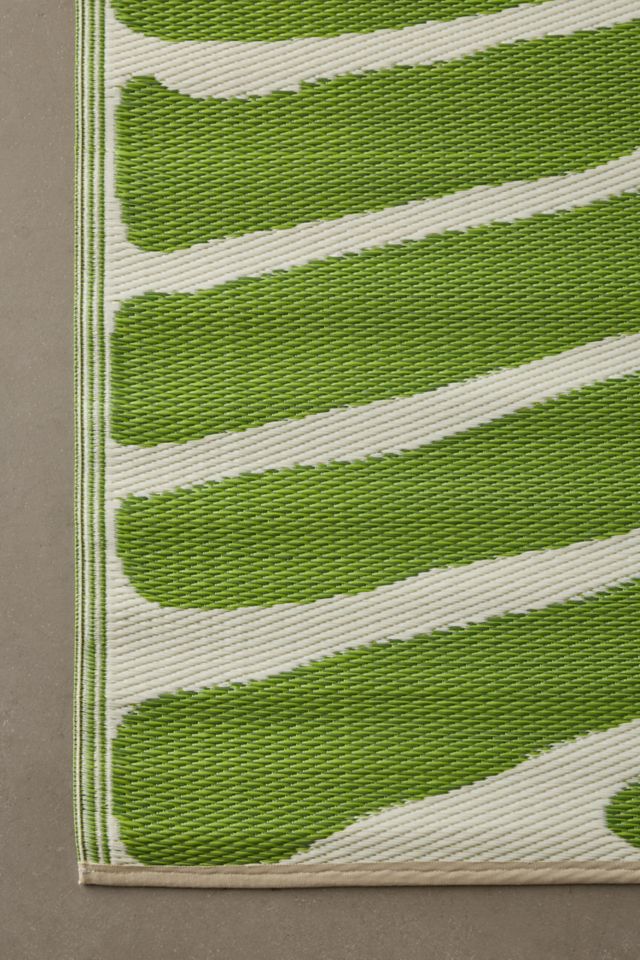 Botanical Leaf Hilo Outdoor Rug #3
