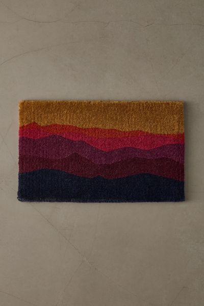 Urban Outfitters Shades Of Dawn Coir Doormat In Purple At