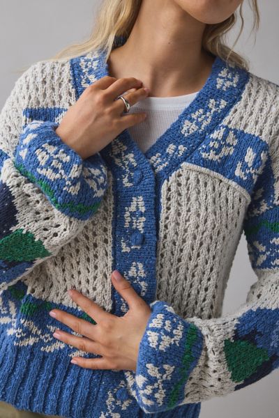 Kimchi Blue Libby Chunky Knit Oversized Cardigan