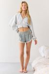 Out From Under Pillow Talk Lace Trim Boxer Shortie