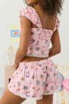 Out From Under Pillow Talk Lace Trim Boxer Shortie