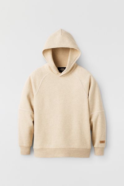 Ugg Classic Hoodie Sweatshirt In Sand Heather, Women's At Urban Outfitters In Multi