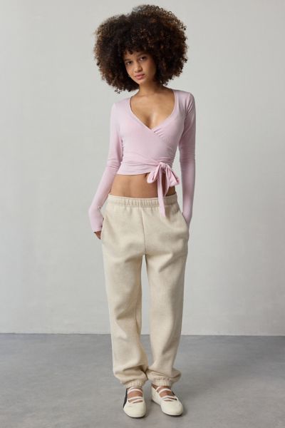 Ugg Classic Jogger Sweatpant In Sand Heather, Women's At Urban Outfitters In Neutral