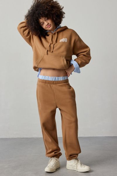 Ugg Classic Jogger Sweatpant In Chestnut, Women's At Urban Outfitters In Brown