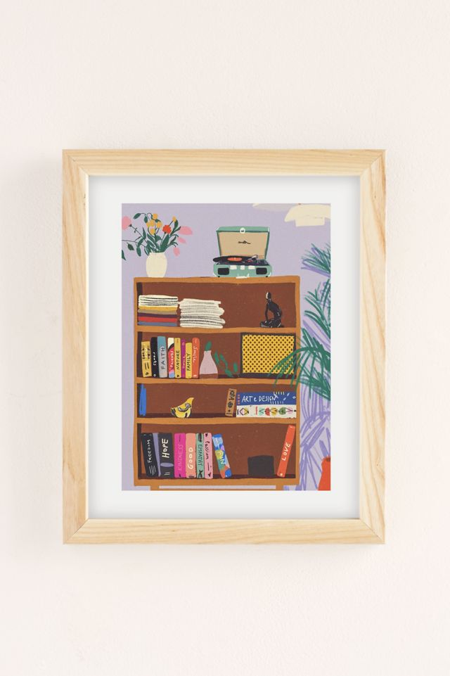 Impression d'art Ma bibliothèque par Gigi Rosado #1