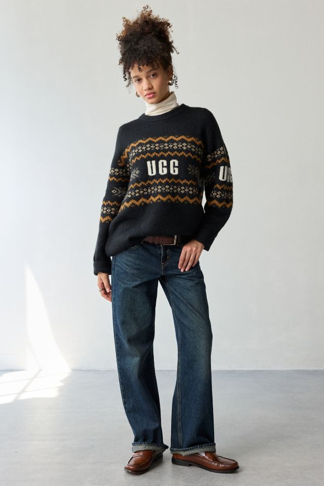 UGG Kaelan UGGisle Oversized Crew Neck Sweater #3