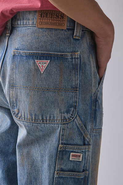 GUESS ORIGINALS Double Knee Paneled Carpenter Jean