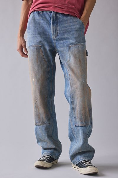 GUESS ORIGINALS Double Knee Paneled Carpenter Jean