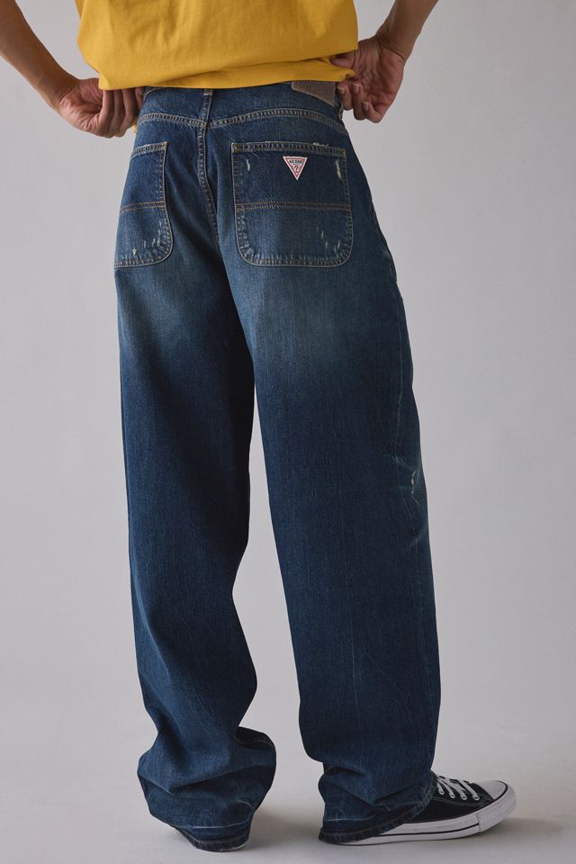 GUESS ORIGINALS Super Baggy Moto Jeans #1