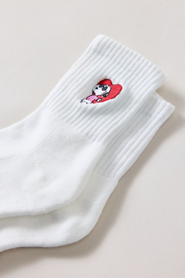 Peanuts Snoopy Icon Quarter Crew Sock #1