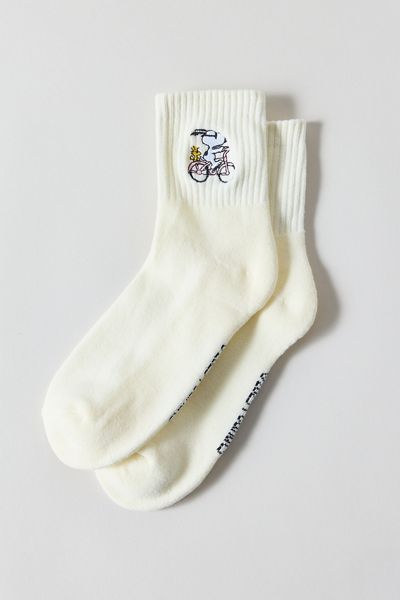 Peanuts Snoopy Icon Quarter Crew Socks