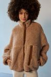 UGG Marlene Confetti Piled Fleece Zip-Up Jacket