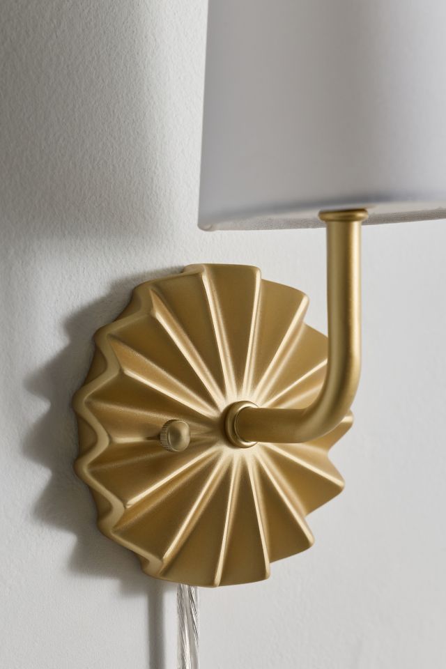Julie Pleated Sconce #2