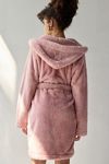 UGG Aarti Plush Fleece Hooded Robe