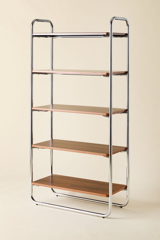 Boden Chrome 5-Tier Bookshelf #2