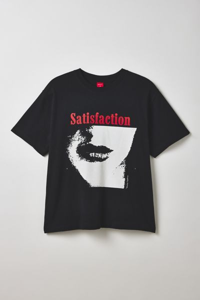 Worship Supplies Grinner Graphic Tee In Black, Men's At Urban Outfitters In Black