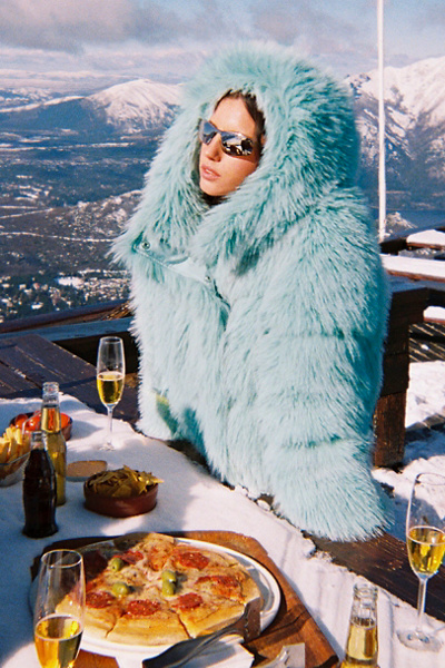 【pipito】 UGG Ronney Puffer ファーコート UGG® Ronney High Pile Tipped Jacket for Women | UGG®