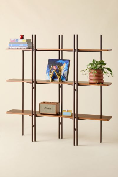 Ollie 4-Tier Iron Oval Storage Shelf