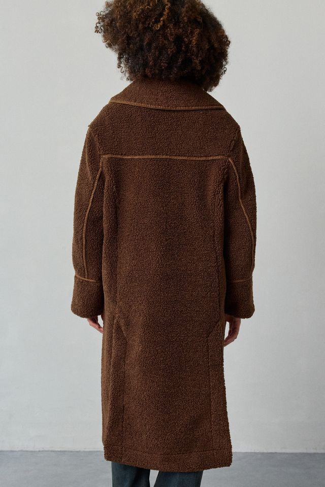 UGG Sema UGGfluff Fleece Long Coat #3