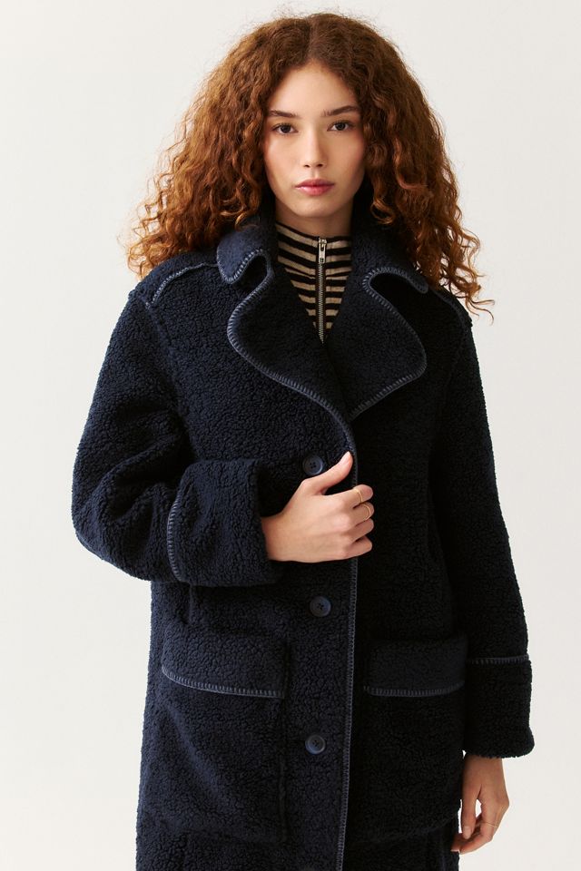 UGG Sema UGGfluff Fleece Long Coat #2
