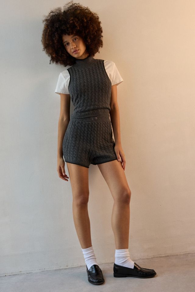UGG Zariah Cable Knit High Neck Tank Top #1