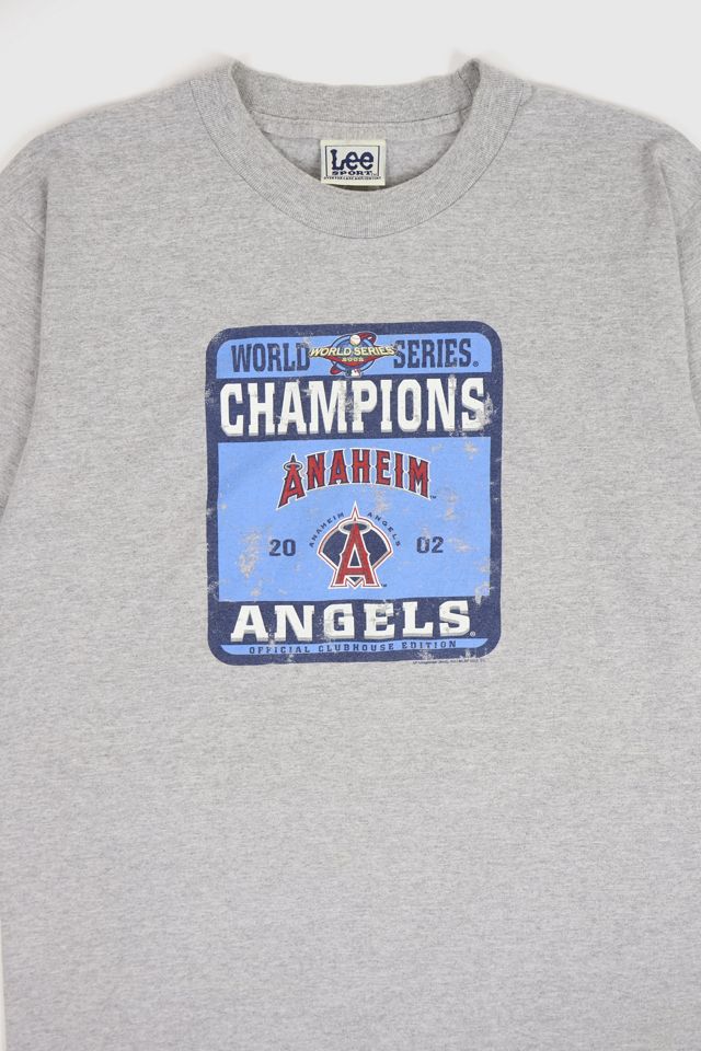 Vintage Anaheim Angels 2002 World Series Champions Tee | Urban Outfitters
