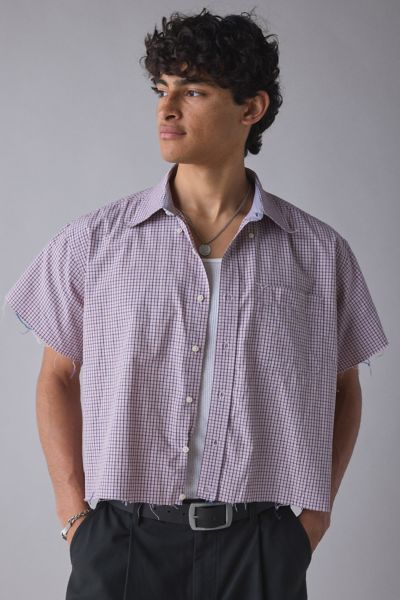 【Raucohouse】Toby short sleeve check shirt Raucohouse