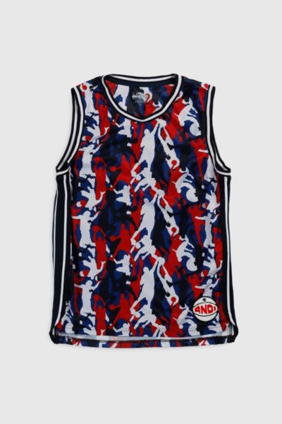 Vintage AND1 Basketball Jersey 003