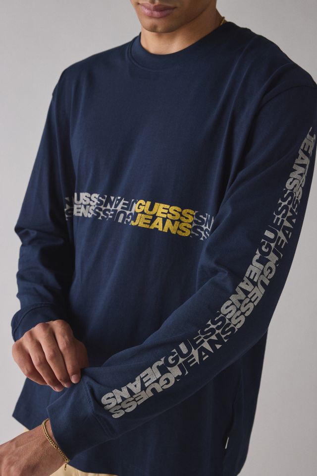GUESS JEANS Flip Long Sleeve Tee #3