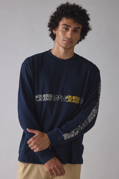 GUESS JEANS Flip Long Sleeve Tee