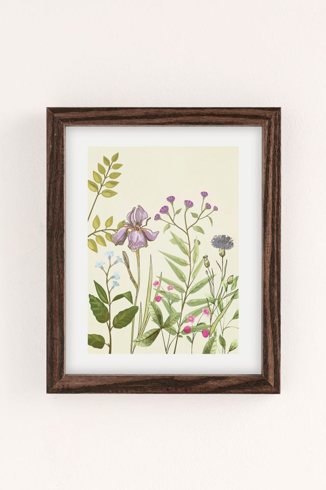 Impression d'art Nadja Petites fleurs sauvages en fleurs #1