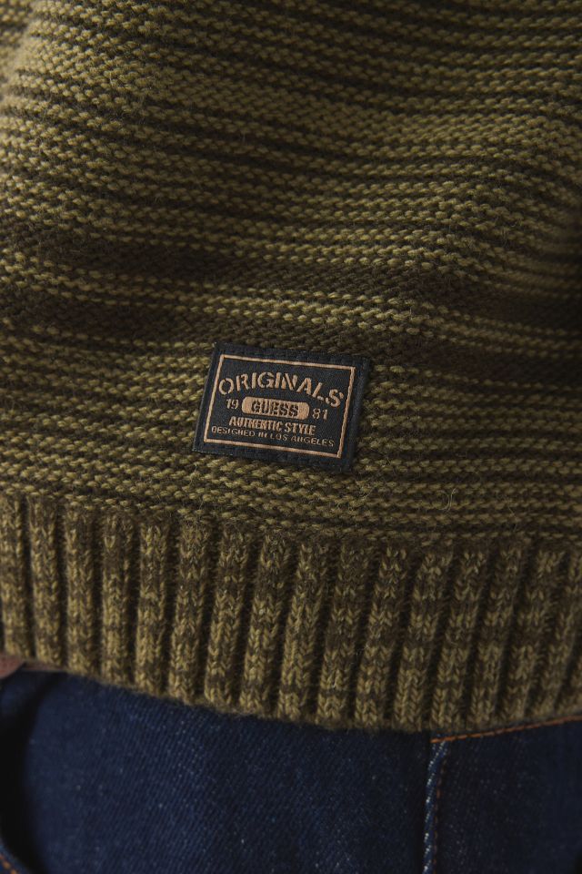 GUESS ORIGINALS Striped Boxy Crew Neck Sweater #3