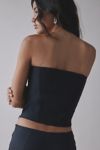 Frankies Bikinis Twilight Embroidered Corset Top