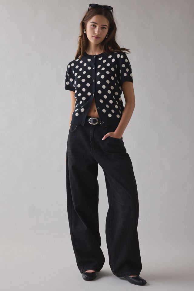 Kimchi Blue Rachel Printed Short Sleeve Cardigan