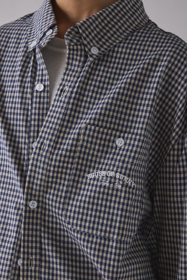House Of Sunny Gingham Button-Down Shirt #1