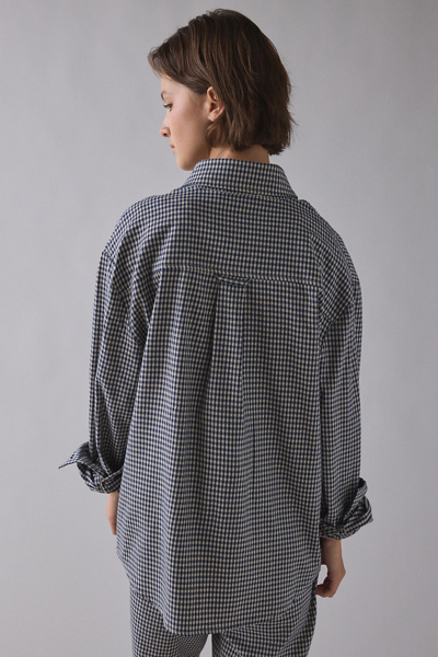 House Of Sunny Gingham Button-Down Shirt