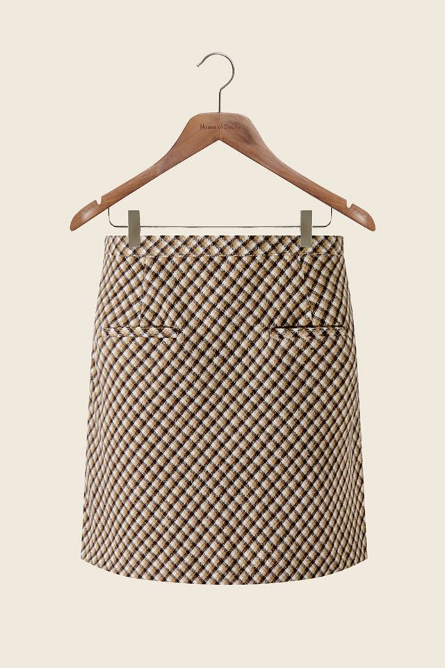 House Of Sunny Retro Blanket Mini Skirt #1