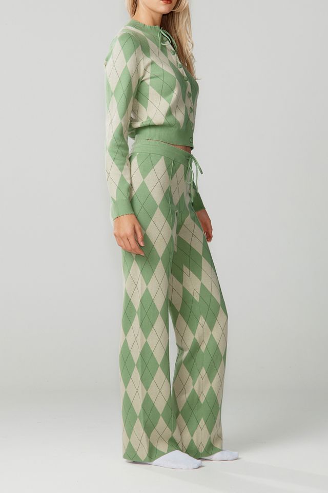 House Of Sunny Argyle Lounge Pants #2