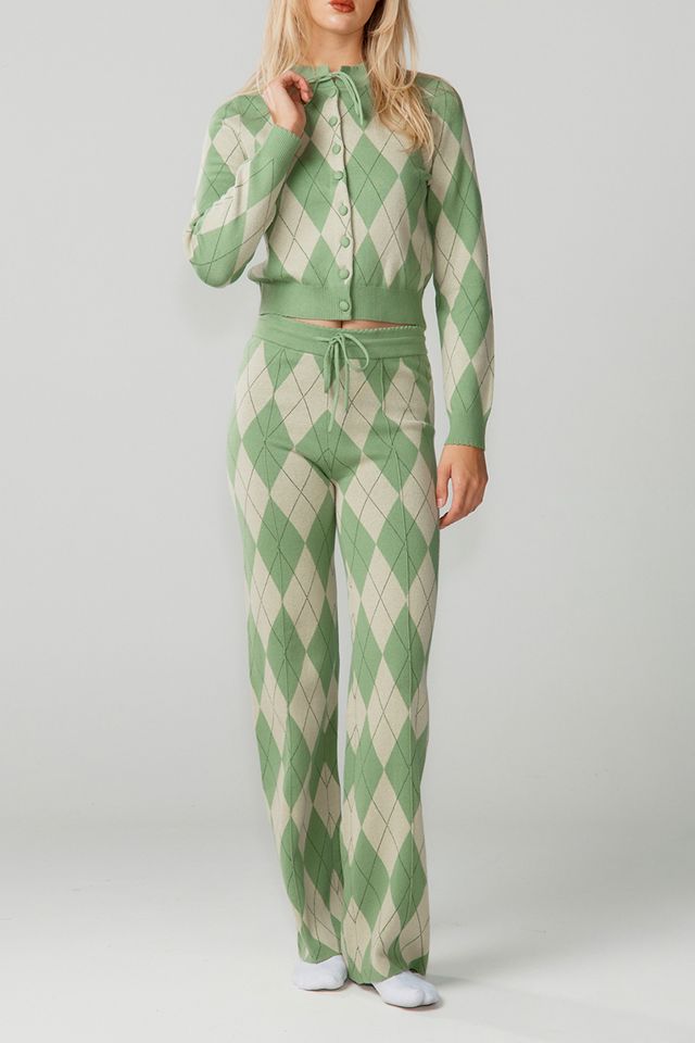 House Of Sunny Argyle Lounge Pant | Urban Outfitters