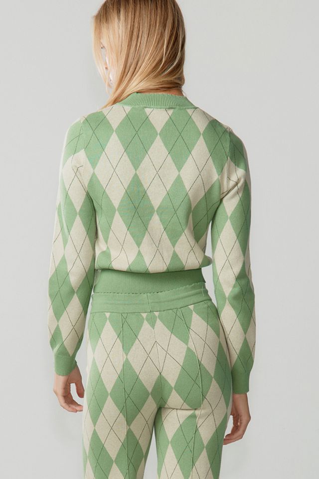 House Of Sunny Argyle Lounge Cardigan #2