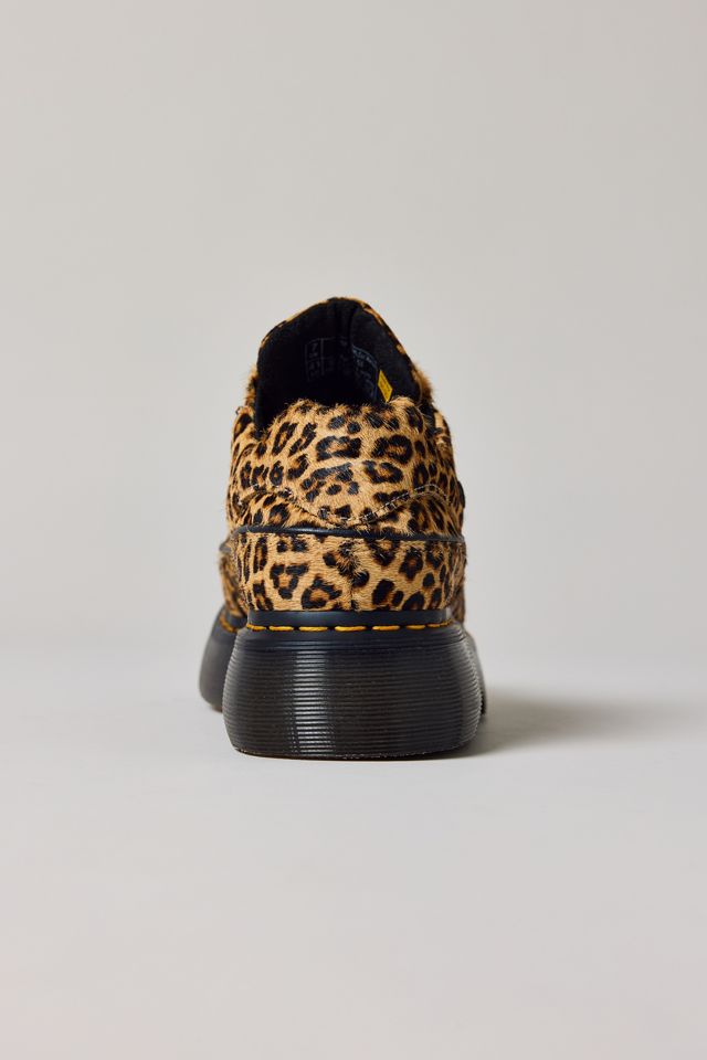 Dr. Martens Women's Buzz Leopard Print 5-Eye Shoe #4