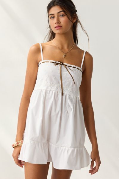 Robe Mini Babydoll en Coton Paris Frankies Bikinis