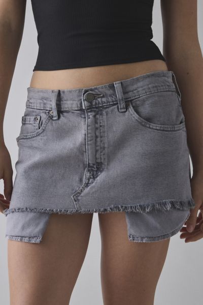 Diesel O-Jeany Layered Denim Mini Skirt | Urban Outfitters