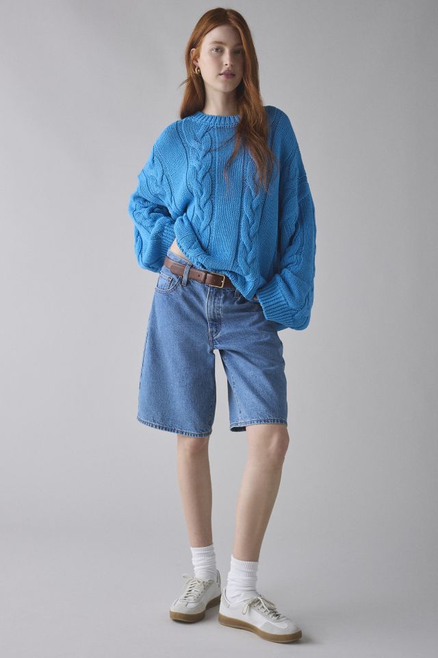 BDG Skylar Oversized Crew Neck Cable Knit Sweater #2